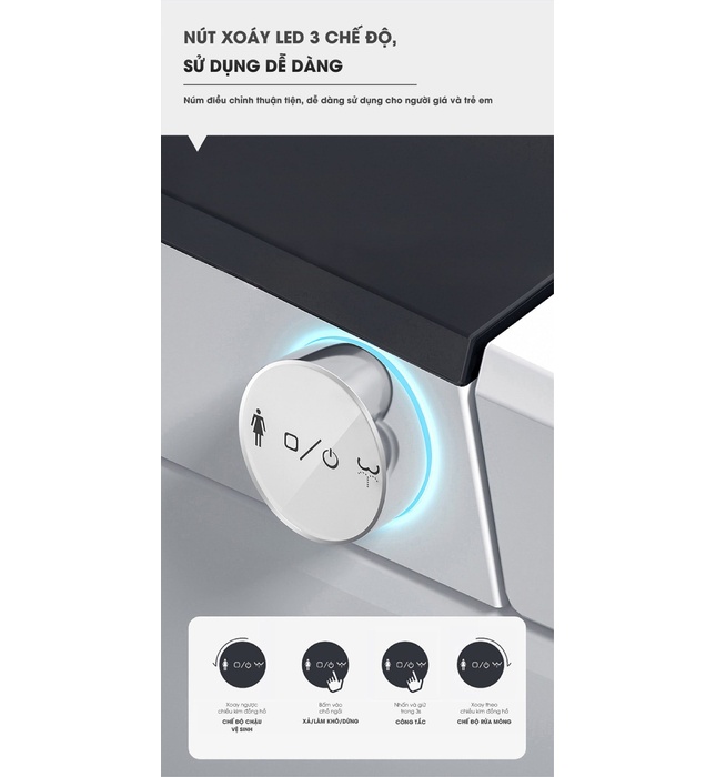 Bồn Cầu Thông Minh Kazoshi B-JB19G