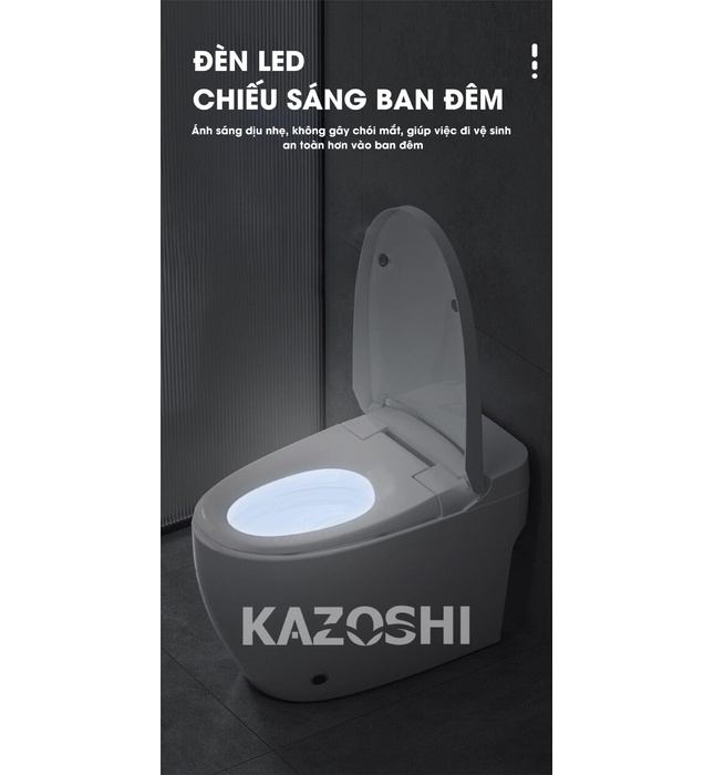 Bồn Cầu Thông Minh Kazoshi JB-318