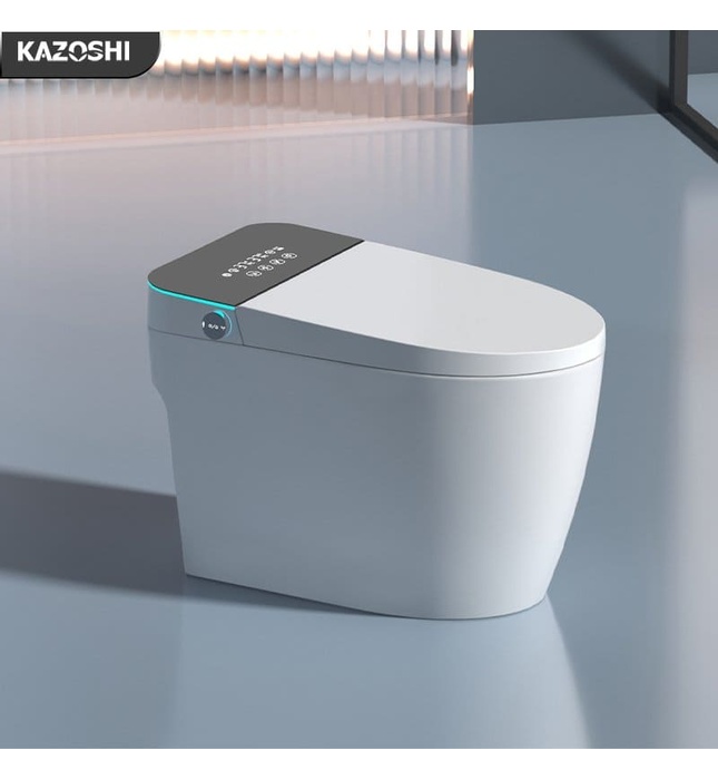 Bồn Cầu Thông Minh Kazoshi JB-812 Trắng Xám