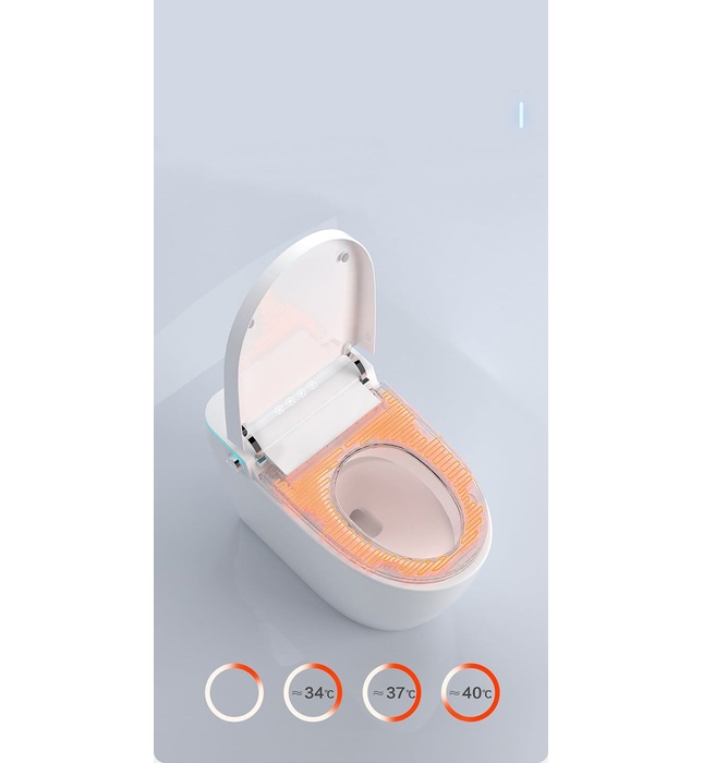 Bồn Cầu Thông Minh Kazoshi JB-812W Màu Trắng