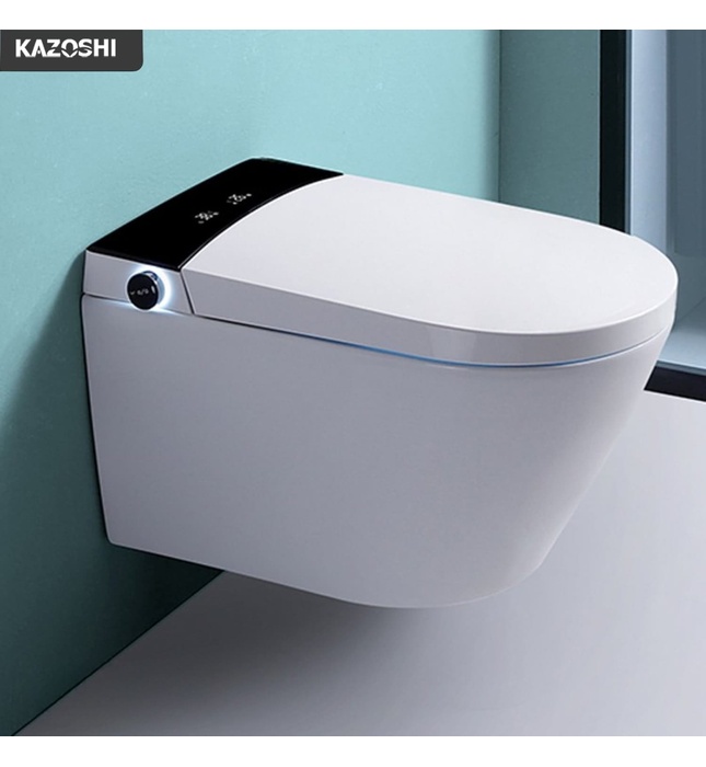 Bồn Cầu Treo Tường Thông Minh Kazoshi 301 White