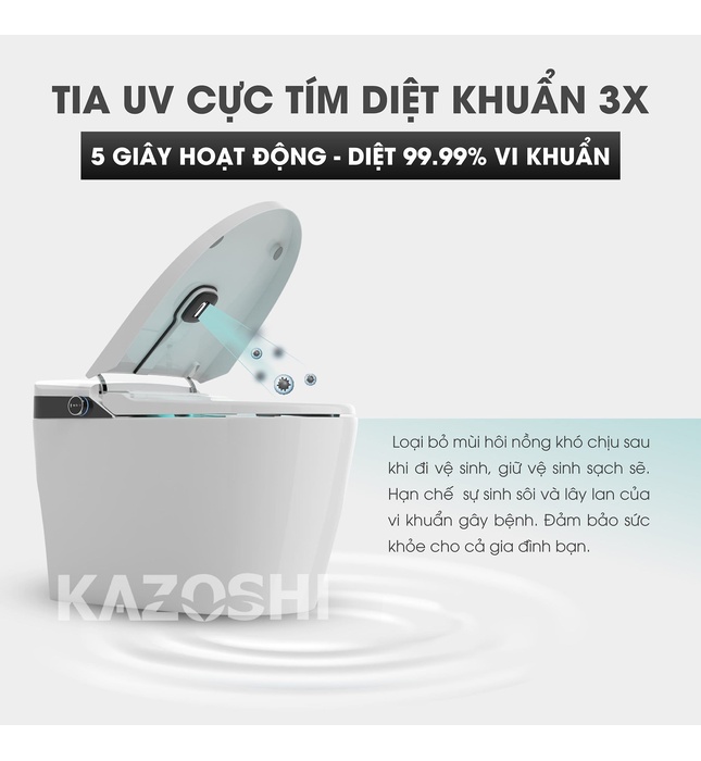 Bồn Cầu Thông Minh Kazoshi JB-771