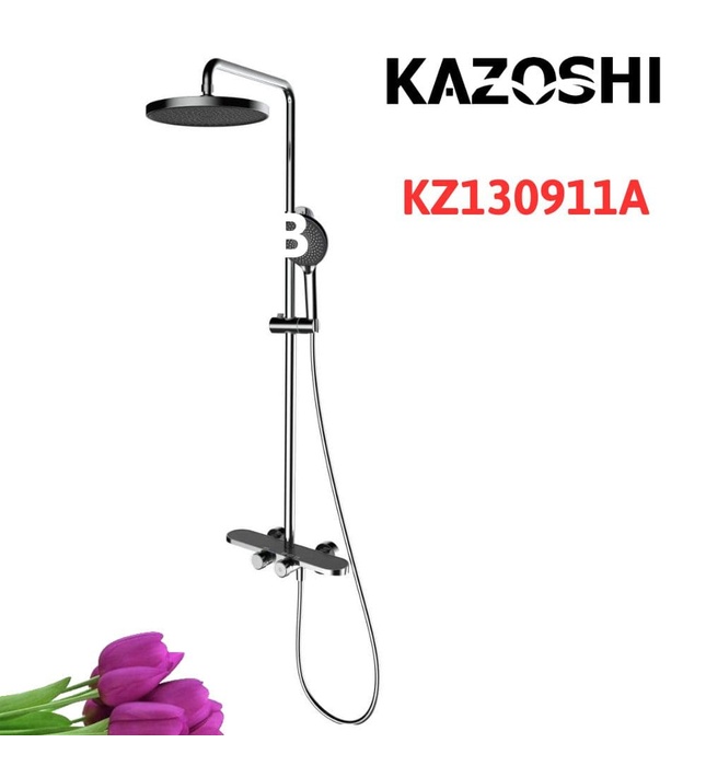 Sen Tắm Cây Đứng Nóng Lạnh Kazoshi KZ130911A 