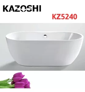 Bồn Tắm Đặt Sàn Có Sục 1.55m Kazoshi KZ5240 