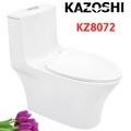 Bồn Cầu Liền Khối Nắp Êm Kazoshi KZ8072