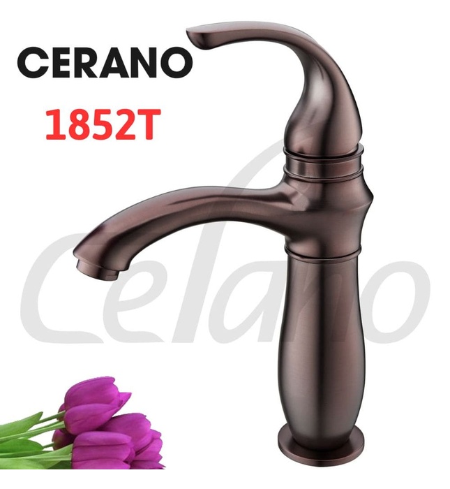Vòi Chậu Lavabo 1 Lỗ Cerano 1852T