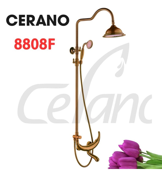 Sen Tắm Cây Cao Cấp Vàng Cerano 8808F