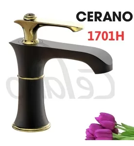Vòi Lavabo 1 Lỗ Nóng Lạnh Cerano 1701H