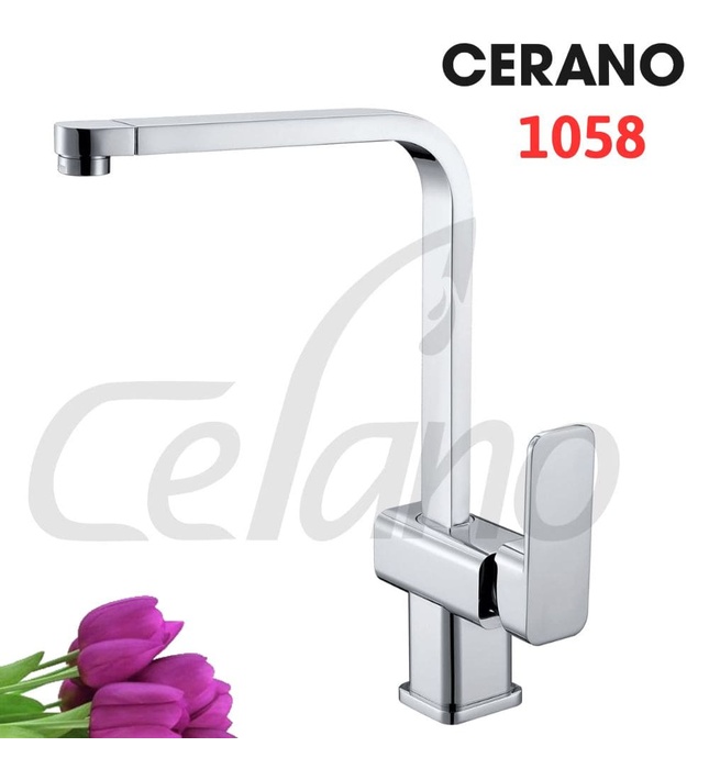 Vòi rửa bát nóng lạnh Cerano 1058