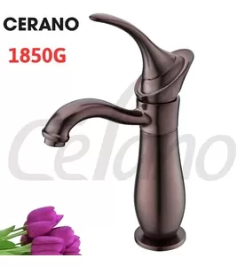 Vòi Lavabo 1 Lỗ Nóng Lạnh Cerano 1839T