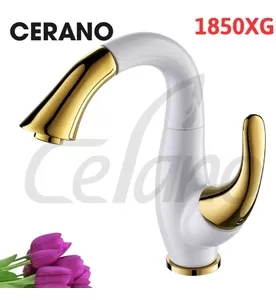 Vòi Lavabo 1 Lỗ Nóng Lạnh Cerano 1850XG