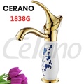 Vòi Chậu Lavabo 1 Lỗ Cerano 1838G