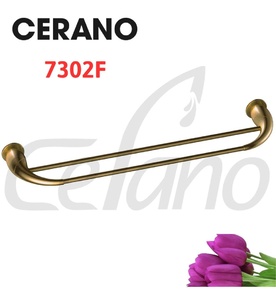 Thanh treo khăn đôi Cerano 7302F