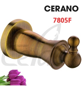Móc áo đơn Cerano 7805F