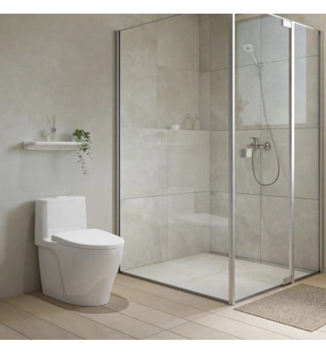 Bàn cầu 1 khối nắp rơi êm Inax AC-989VN