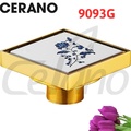 Phễu thoát sàn đồng Cerano 9093G