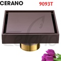 Phễu thoát sàn đồng Cerano 9093T