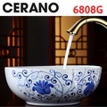 Chậu rửa mặt đặt bàn Cerano 6808G