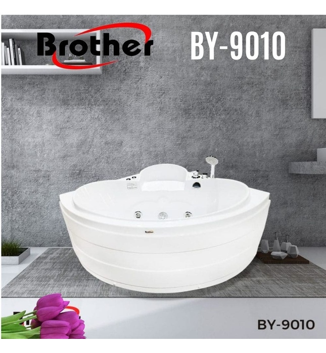 Bồn tắm góc Brother BY-9010T (1.2m)