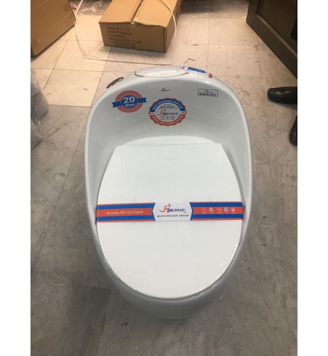 Bồn cầu 1 khối nắp êm Bancoot TS41