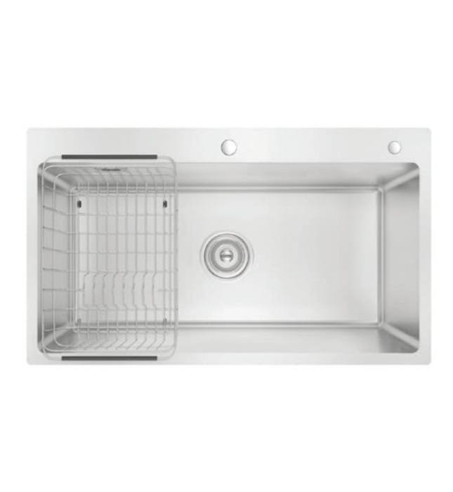 Chậu rửa bát 1 hố SUS304 Konox KN8248SO DEKOR Nhập khẩu Thổ Nhĩ Kỳ 