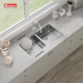 Chậu rửa bát 2 hố SUS304 Konox Unico Series 8850 Nhập khẩu Thổ Nhĩ Kỳ 