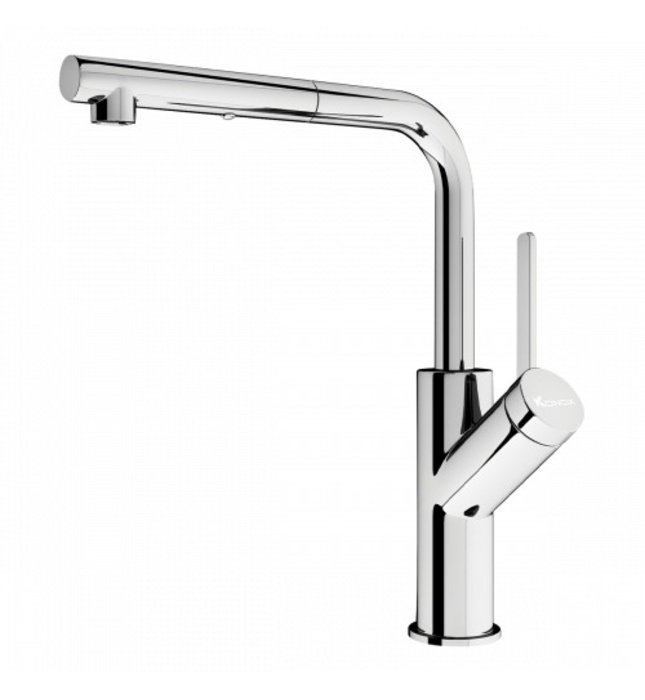 Vòi rửa bát nóng lạnh Konox Artan Chrome