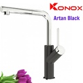 Vòi rửa bát nóng lạnh Konox Artan Black