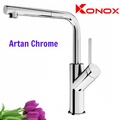 Vòi rửa bát nóng lạnh Konox Artan Chrome