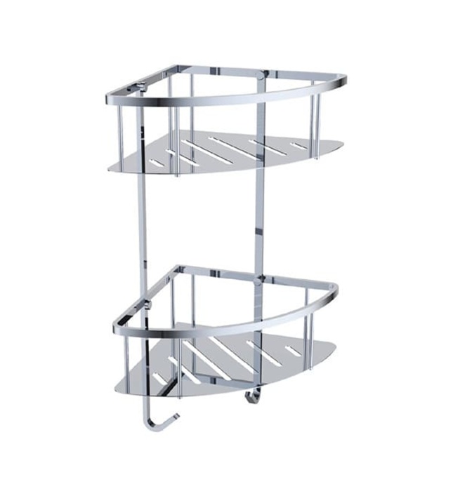 Kệ góc để đồ 2 tầng Ecobath EC-4067-2