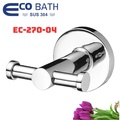 Móc treo áo đôi Ecobath EC-270-04