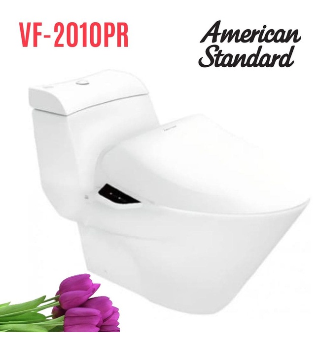 Bàn cầu liền khối nắp điện tử American Standard VF-2010PR