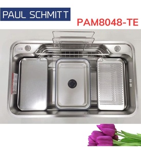 Chậu rửa bát 1 hố Paul Schmitt PAM8048-TE