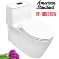 Bồn vệ sinh 1 khối nắp rửa cơ American Standard VF-1808TSW