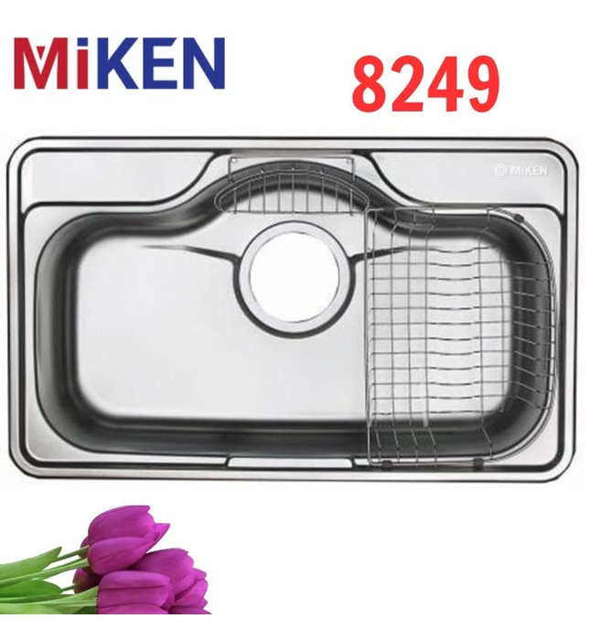 Chậu rửa bát 1 hố Miken 8249