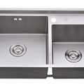 Chậu rửa bát 2 hố lệch Inox 304 Miken MKRB-8246W
