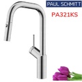 Vòi Bếp Dây Rút Nóng Lạnh Paulschmitt PA321KS