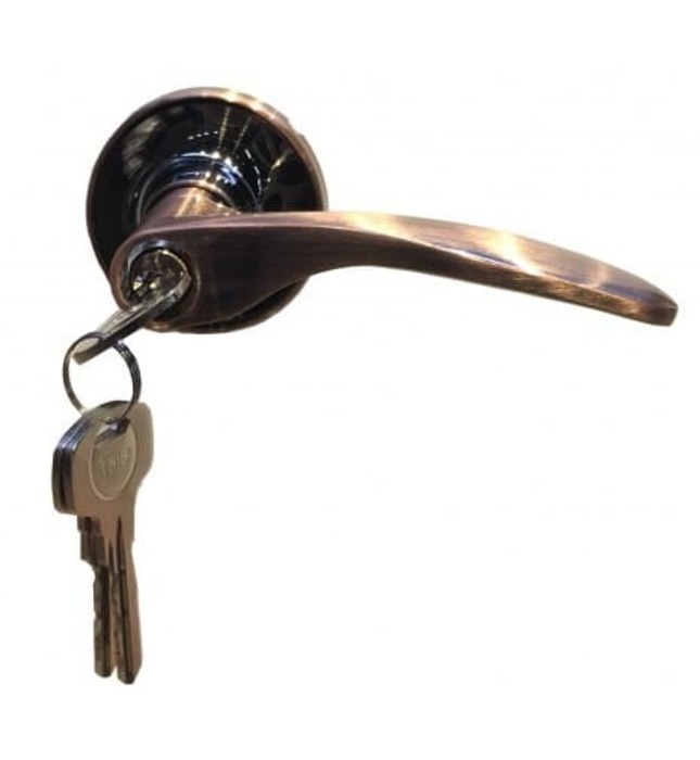 Khóa Tròn Gạt Yale VL8327 US11 Đồng Đỏ 