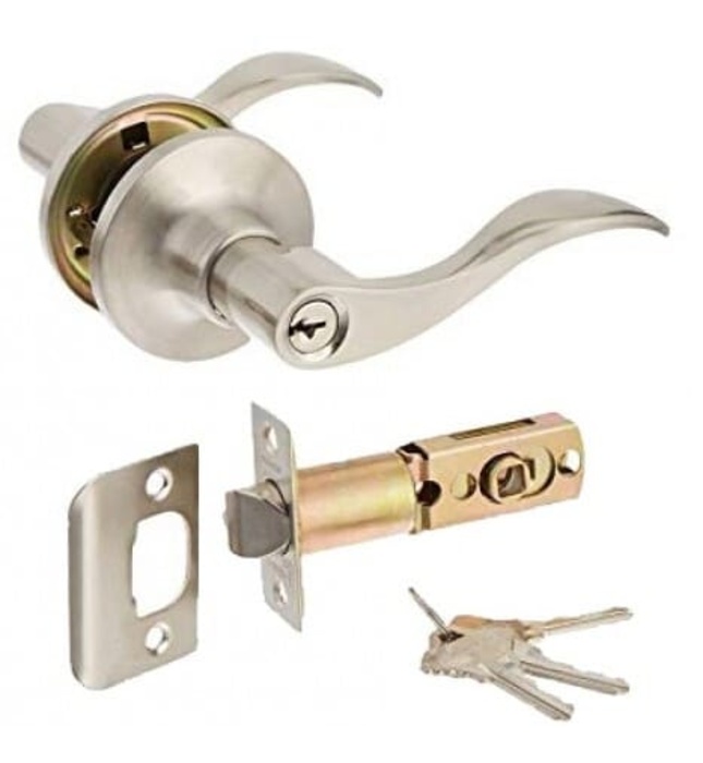 Khóa Tròn Gạt Yale VL6547 US15 Bạc 