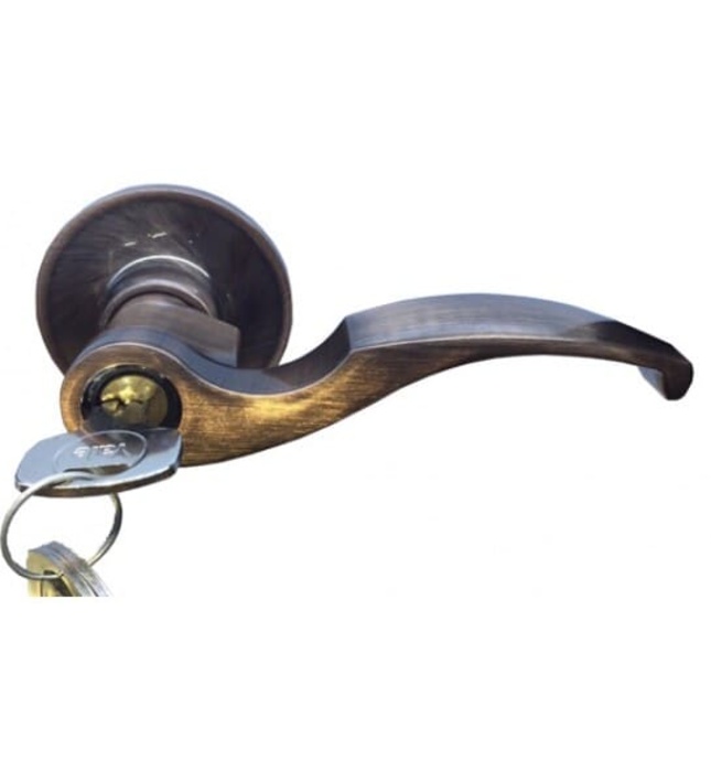 Khóa Tròn Gạt Yale VL6557 US11 Đồng Đỏ