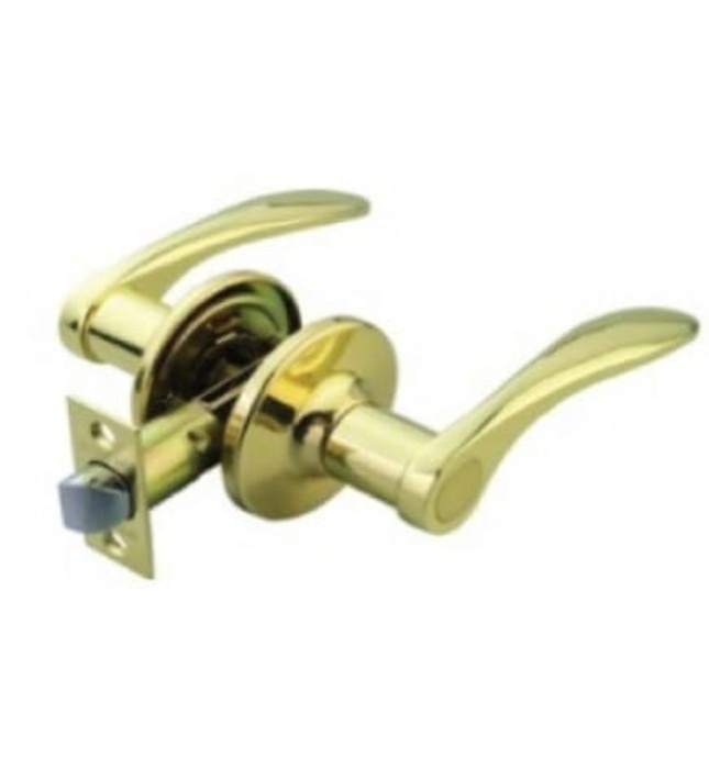 Khóa Tròn Gạt Yale VL8327 US3 Vàng Đồng 