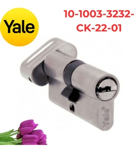 Ruột Khóa Yale 10-1003-3232-CK-22-01 Một Đầu Chìa, Một Đầu Chốt Vặn