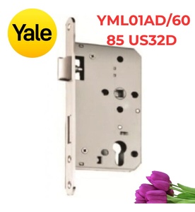 Thân Khóa Yale YML01AD/6085 US32D Cửa Chính Backset 60mm 