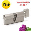 Ruột Khóa Yale 10-0503-3232-CK-22-11 Một Đầu Chìa Màu Nikel Mờ