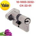 Ruột Khóa Yale 10-1003-3232-CK-22-01 Một Đầu Chìa, Một Đầu Chốt Vặn