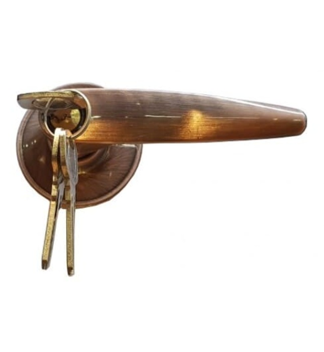 Khóa Tròn Gạt Yale VL6537 US11 Đồng Đỏ 