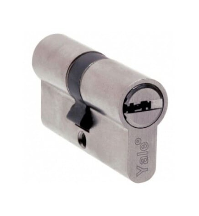 Ruột Khóa Yale 10-1002-3535-00-22-01 Hai Đầu Chìa Màu Bạc