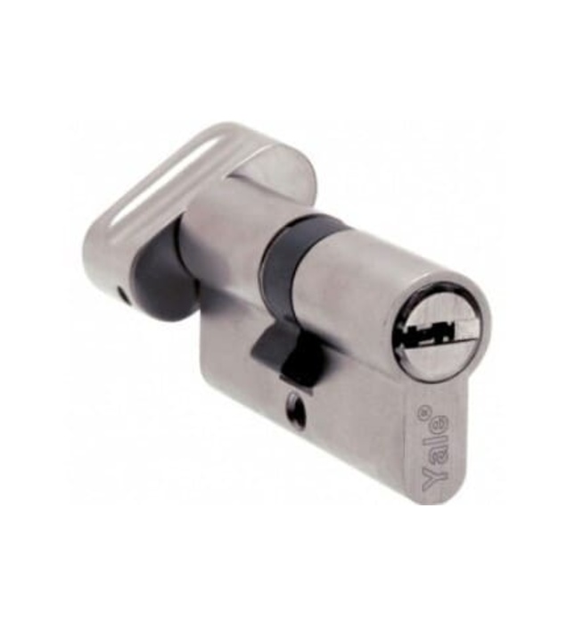 Ruột Khóa Yale 10-1003-3535-CK-11-01 Một Đầu Chìa Màu Chrome Bóng