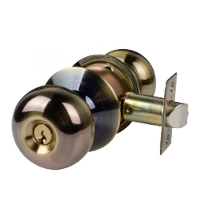 Khóa Tay Nắm Tròn Yale VCA5247 US11 Đồng Đỏ