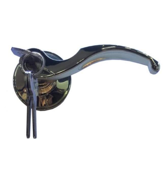 Khóa Tròn Tay Gạt Yale VL6557 US3 Đồng Bóng